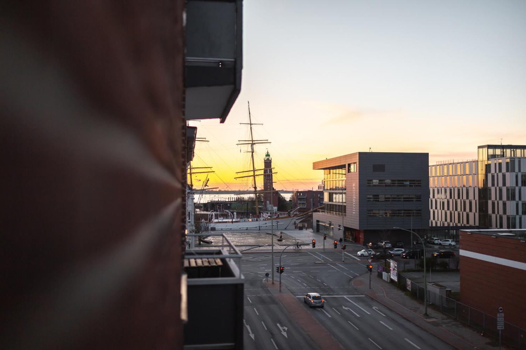 Koje Neun I Apartment Im Zentrum Mit Hafenblick Bremerhaven Exterior foto
